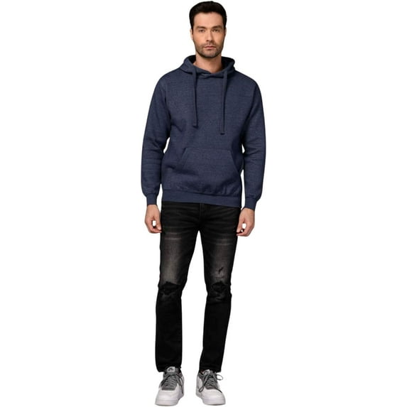 Milltex Adult Unisex Mid-Weight Classic Pullover Hoodie – Soft Ringspun Fleece, 100% Cotton Face, Perfect for Everyday Wear