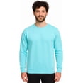 thumbnail image 1 of Milltex Unisex Midweight Fleece Crewneck Sweatshirt Cotton Blend Pullover for Men and Women, 1 of 5