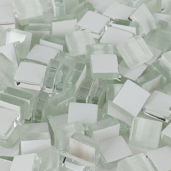 Milltown Merchants 10x10mm Glow in the Dark Tile - Blue - 3 Pounds