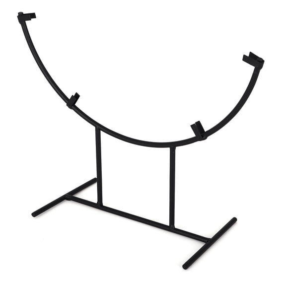 Milltown Merchants 12" Essential Round Black Metal Display Stand - 1 Pack