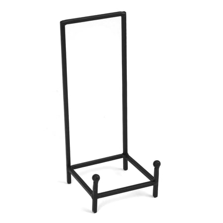 Milltown Merchants Black Metal Display Stand - Chair Stand (Large, 1)