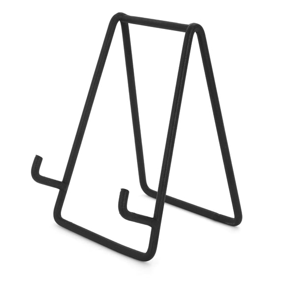 Milltown Merchants Black Metal Folding Display Stand (Easel Stand, 4)
