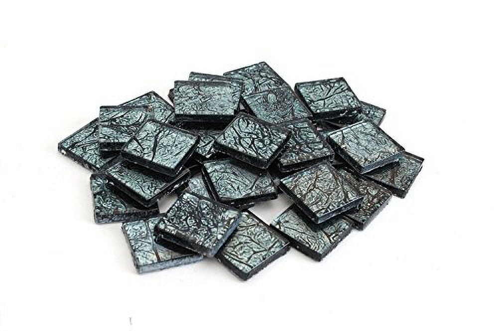 Milltown Merchants Blue Steel Foil Mosaic Tile 3/4 Inch (3 lbs)
