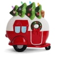 thumbnail image 1 of Milltown Merchants Ceramic Lighted Christmas Tree and Camper, 1 of 6