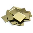 thumbnail image 1 of Milltown Merchants Gold Mirrored Mega Mosaic Tile 1.8 Inch Large (1 lb), 1 of 2