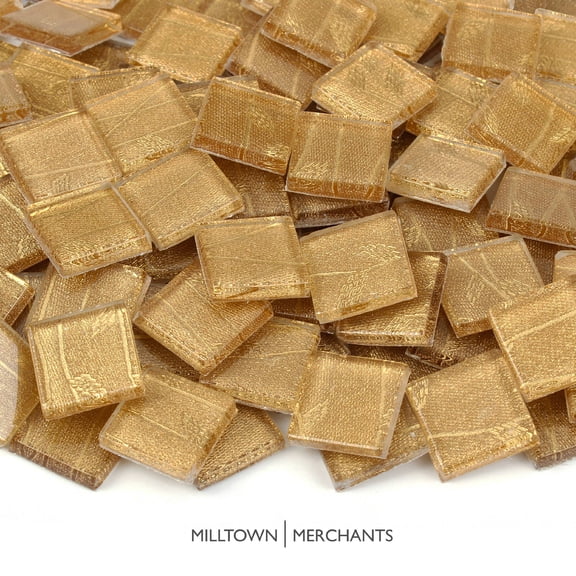 Milltown Merchants Golden Grove Foil Tile 3/4 Inch Mosaic Tile (3 lbs)