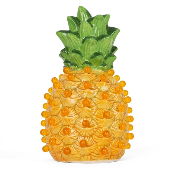 Milltown Merchants Light-Up Ceramic Pineapple