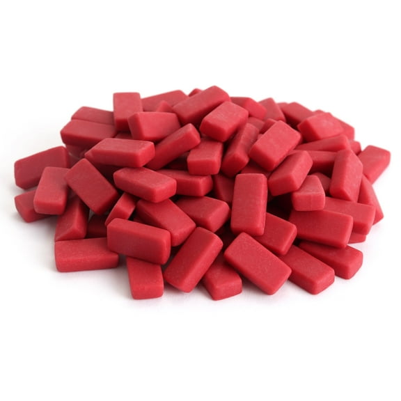 Milltown Merchants Matte 0.8" Mosaic Tile Pieces - Raspberry - 3 Pound