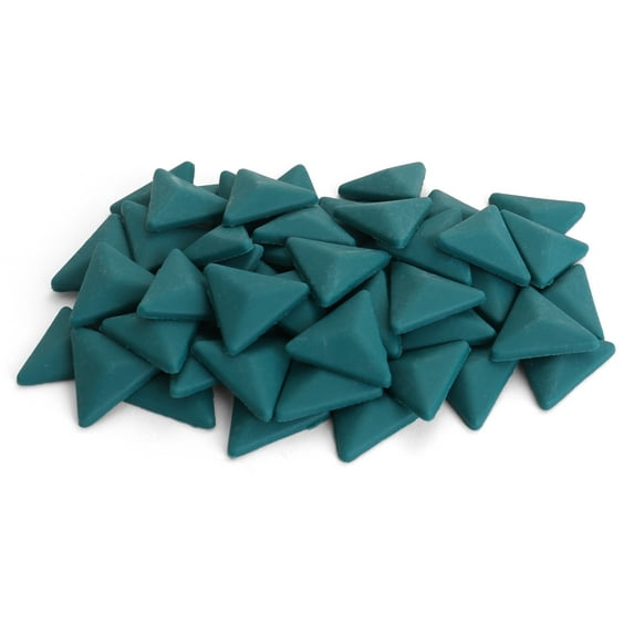 Milltown Merchants Matte Triangle Mosaic Tile Pieces (Caribbean Current, 3 Pound)
