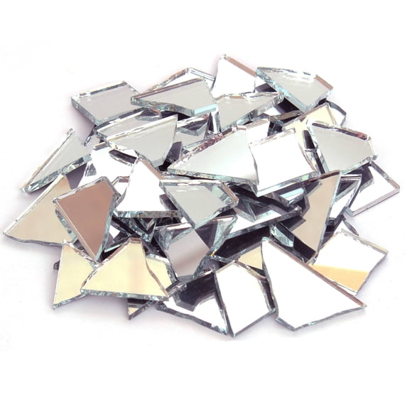 Milltown Merchants™ Mirrored Glass Cobbles - 3/4 Inch - 3 Pound