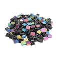 thumbnail image 1 of Milltown Merchants Ocean Blue Iridescent Mosaic Tile 4/10 Inch (3 lbs), 1 of 3