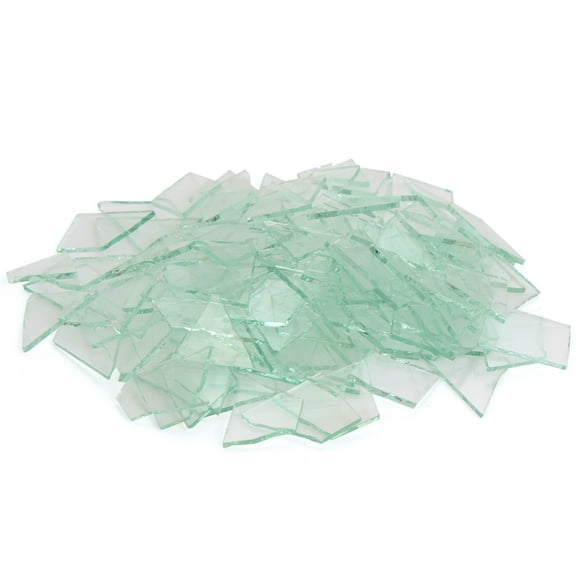 Milltown Merchants™ Transparent Glass Cobbles - 3/4 Inch - 1 Pound