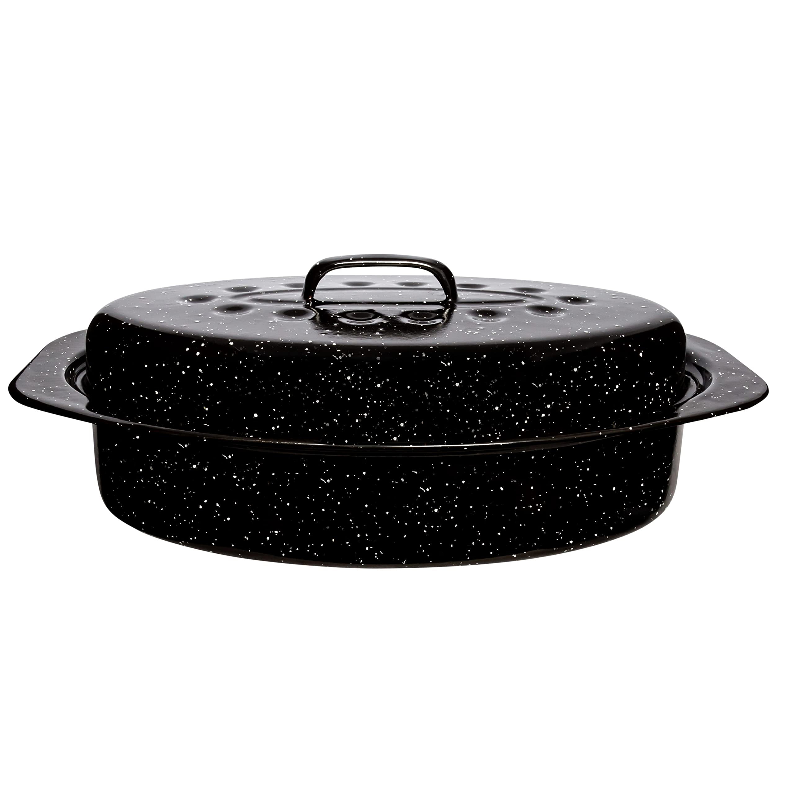 GraniteStone Nonstick Covered Oval Roasting Pans