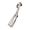 thumbnail image 1 of Millvado Stainless Steel Ice Cream and Cookie Scoop | Medium Sized, Spring Loaded Lever Design, For Sorbet, Melon, Meatballs, Muffins, and More, 2 Ounce (2-1/8”) Scooper, 1 of 5