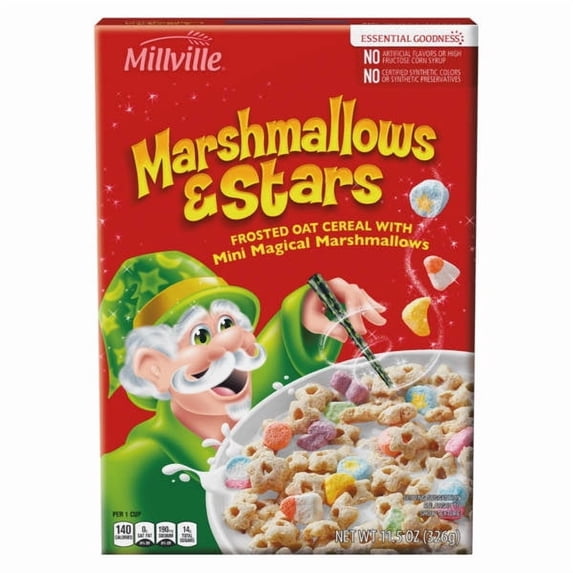 Millville Marshmallow and Stars Cereal, 11.5 oz