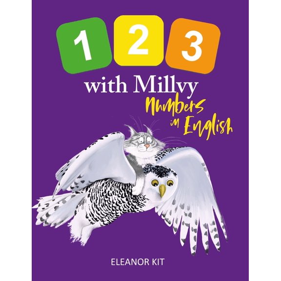 Millvy Education 123 with Millvy - Numbers in English, (Paperback)