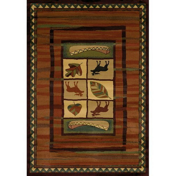 Millwood Pines Woodacre Highland Falls Lodge Area Rug