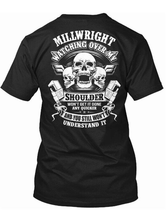 Millwright Made In The USA Graphic Design For Everyday Style T-Shirt, Size S-5XL
