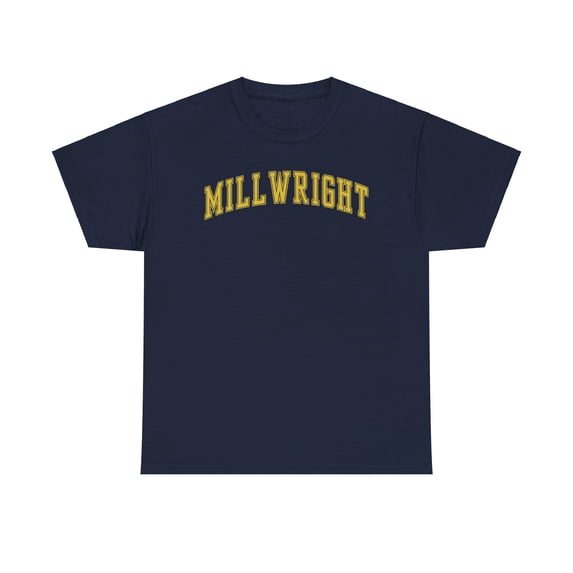 Millwright Shirt Gifts Tshirt Crew Neck Short Sleeve