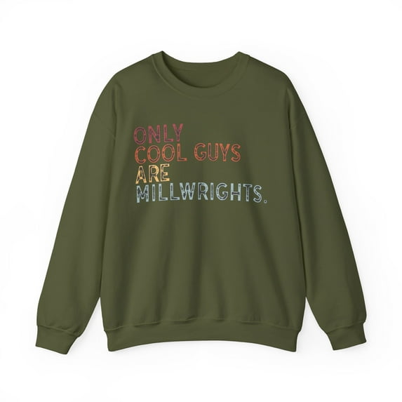 Millwright Sweatshirt Gifts Crew Neck Shirt Long Sleeve Unisex