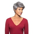thumbnail image 1 of Milly Wig Color FS1B/30 - Foxy Silver Wigs Short Boy Cut Tapered Neck Human Hair African American Womens Lightweight Average Cap, 1 of 3