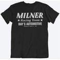 thumbnail image 1 of Milner Racing Team Black Mens T Shirt Ford Drag Racing Hot Rods, 1 of 1