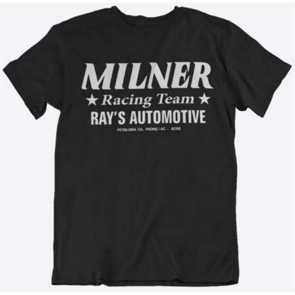 Milner Racing Team Black Mens T Shirt Ford Drag Racing Hot Rods