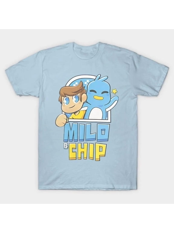 Milo Chip Inspired T-Shirt, Vintage 90s Graphic Tee