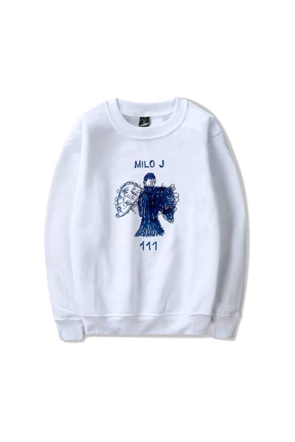 Milo J 111 Album Crewneck Unique Men Sweatshirt Hip Hop Pullover Cosplay Clothing