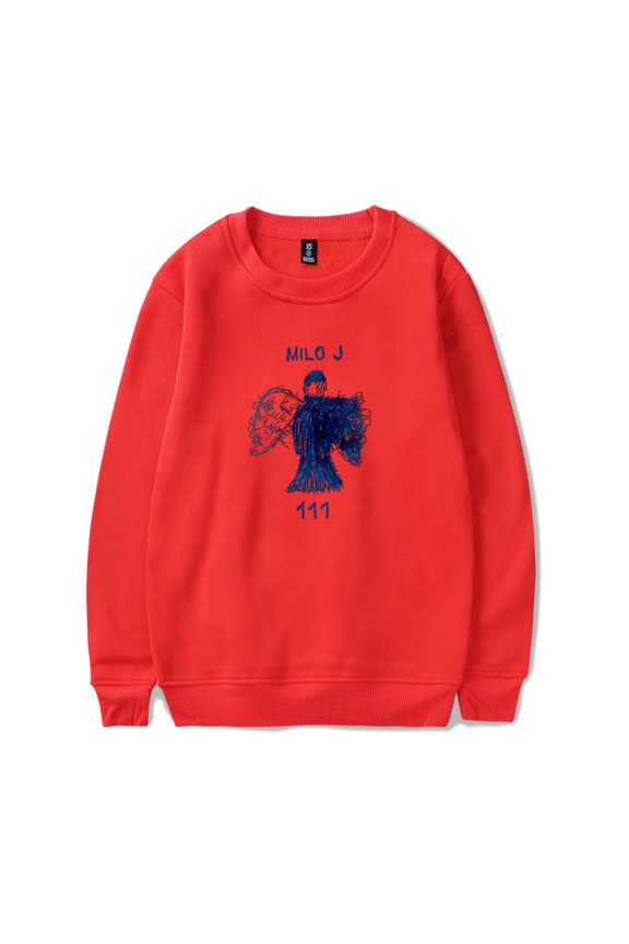 Milo J 111 Album Crewneck Unique Men Sweatshirt Hip Hop Pullover Cosplay Clothing