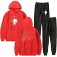 thumbnail image 1 of Milo J 111 Album Hoodie Jogger Pants Two Piece Set Sweatshirts+Sweatpants Young Singer Merch Women Men's SetV, 1 of 6