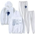 thumbnail image 1 of Milo J 111 Album Hoodie Jogger Pants Two Piece Set Sweatshirts+Sweatpants Young Singer Merch Women Men's SetV, 1 of 6