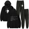 thumbnail image 1 of Milo J 111 Album Hoodie Jogger Pants Two Piece Set Sweatshirts+Sweatpants Young Singer Merch Women Men's SetV, 1 of 6