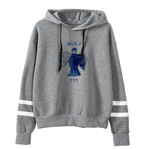 Milo J 111 Album Pocketless Hoodie Streetwear Pullover Cosplay Sweatshirt Unisex Longsleeve