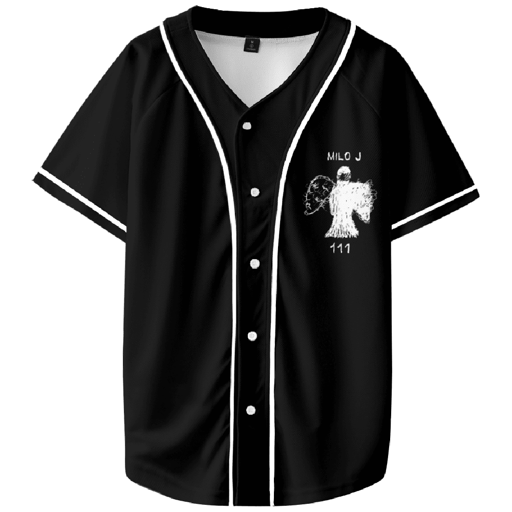 Milo J 111 New Album Baseball Jersey Streetwear 3D Print Hip Hop T Shirts Harajuku graphic t