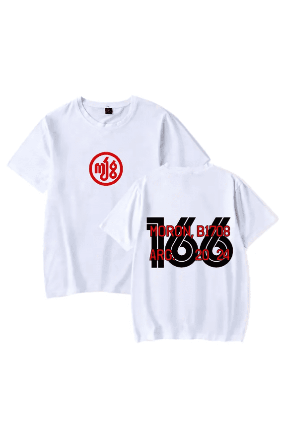 Milo J 166 tshirt 166 album Men's and women's round neck short sleeved T-shirt top