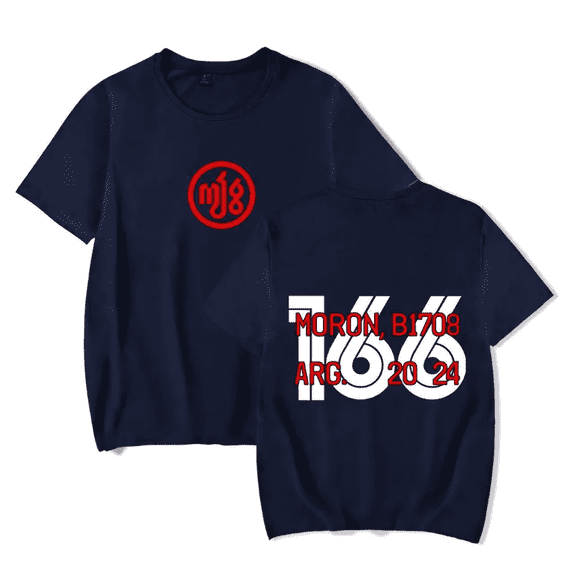 Milo J 166 tshirt 166 album Men's and women's round neck short sleeved T-shirt top