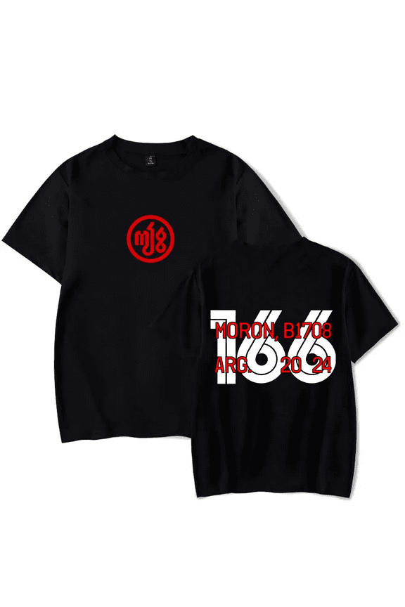Milo J 166  tshirt 166 album  Men's and women's round neck short sleeved T-shirt top