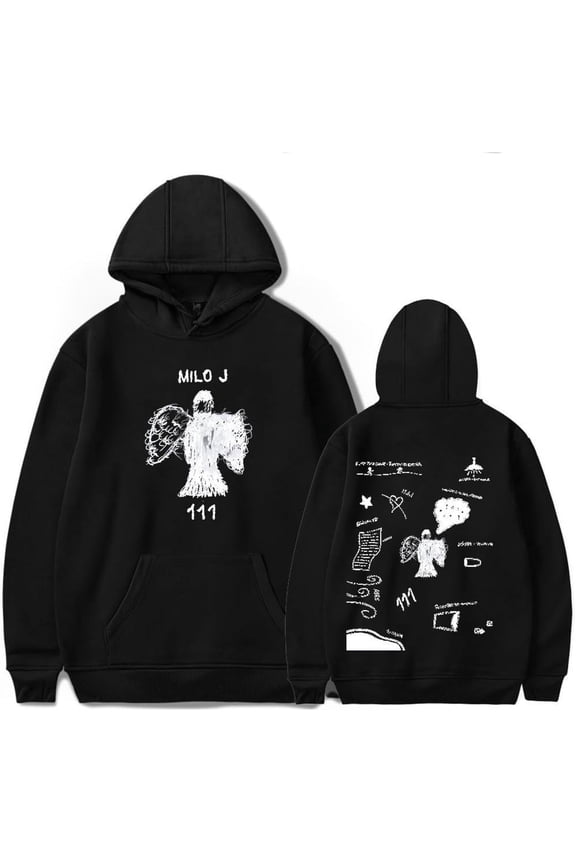 Milo J 90s Vintage Logo Merch Hoodies Winter Men/Women Sweatshirt LongSleeve Hooded