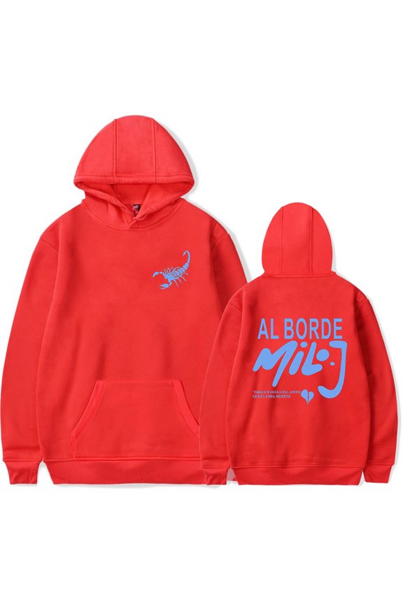 Milo J Al Borde Hoodie Men Women's Sweatshirt Casual Long Sleeve Fashion Clothes