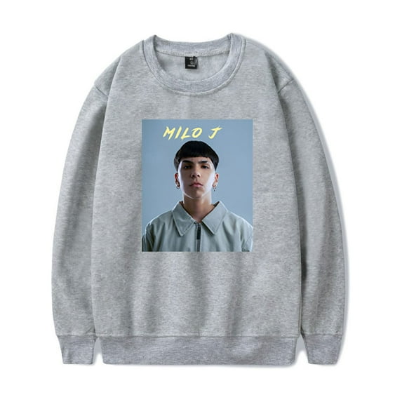 Milo J Crewneck Hip Hop Style Sweatshirt Fashion Crewneck Unique Clothes for Men