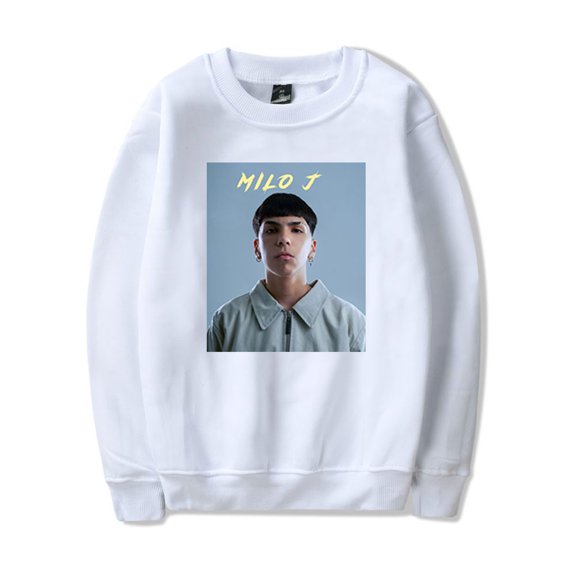 Milo J Crewneck Hip Hop Style Sweatshirt Fashion Crewneck Unique Clothes for Men