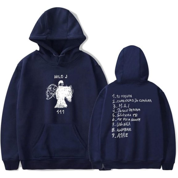 Milo J Hoodies 111 Album Merch Print Women Men Fashion Casual Singer Long Sleeve Sweatshirts