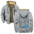 thumbnail image 1 of Milo J La Vida Era Mas Corta Merch Zipper Hoodies Women Men Jacket Parkas Long Sleeve Fashion Streetwear Coat, 1 of 3