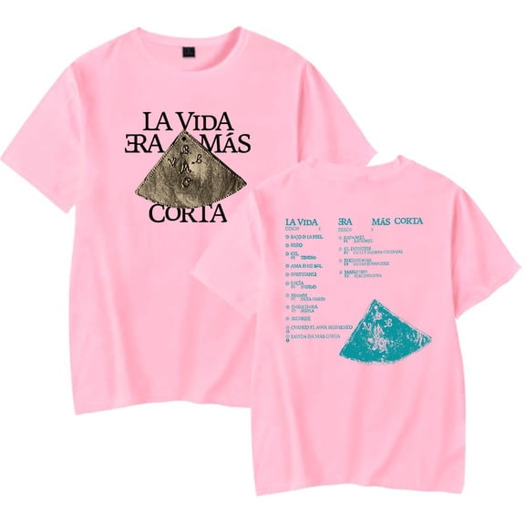 Milo J La Vida Era Mas Corta T-shirt Unisex Crewneck Short Sleeve Casual Fashion Tee