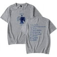 thumbnail image 1 of Milo J Merch T-shirt Milo J 111 Album Women Men Casual Crewneck Short Sleeve Tee, 1 of 3