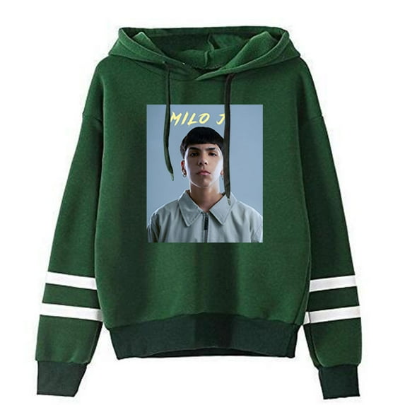 Milo J Pocketless Hoodie Cosplay Longsleeve Casual Men Sweatshirt Fashion Clothes