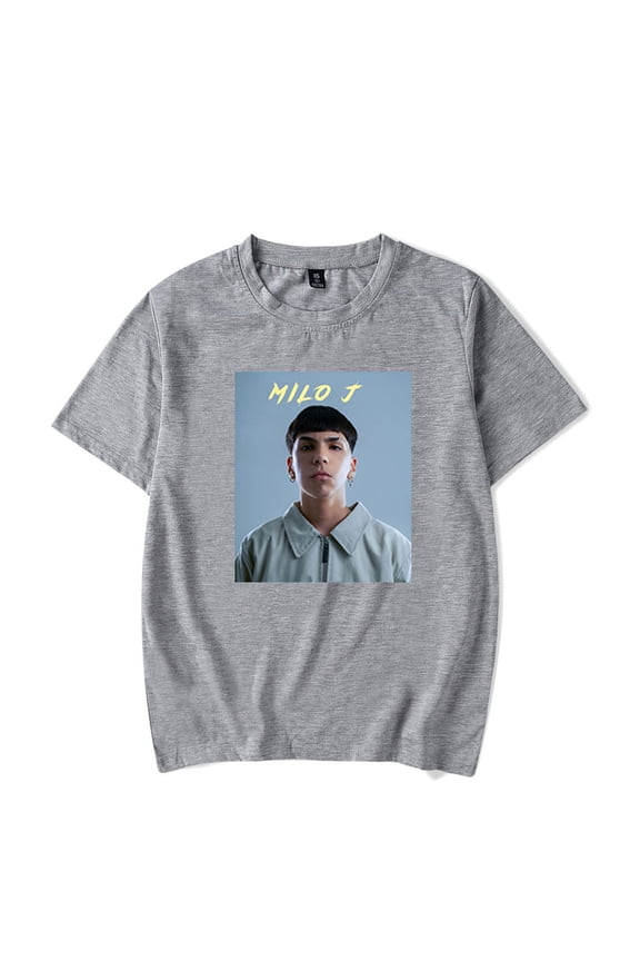 Milo J T-shirt Men Women Crewneck Unique Short Sleeve Casual Pullover for Summer