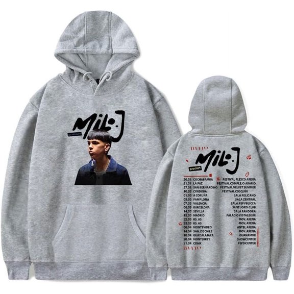 Milo J Tour Hoodies 111 Album Merch Winter Women Men Fashion Casual Streetwear Sweatshirts
