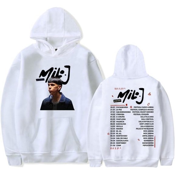Milo J Tour Hoodies 111 Album Merch Winter Women Men Fashion Casual Streetwear Sweatshirts